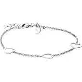 Zinzi zilveren armband hart 17-20cm ZIA1188