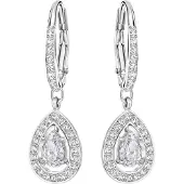 Swarovski 5197458 Oorbellen Attract zilverkleurig
