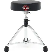 Gibraltar hardware Gibraltar 9000 Series Throne Round Seat Black
