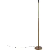 QAZQA Vintage vloerlamp verstelbaar brons - Parte