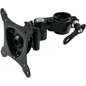 Omnitronic BIB-1 Schermadapter voor luidsprekerstatief (1 stuk, Wandmontage, Draaibaar, Kantelbaar), Luidsprekerstandaard + wandmontage