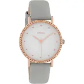 Oozoo Timepieces Grijs/Wit horloge C10420 (34 mm)