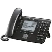 Panasonic KX-UT248NE-B - VoIP-telefoon - driegespreksfunctie, Telefoon, Zwart