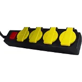 Calex Waterdicht Contactdoos IP44 4x