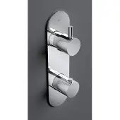 Hotbath Buddy/Laddy Inbouw Douche Thermostaat Verticaal Chroom B051