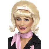 Smiffys Blonde pruik Babette uit de 50 jaren