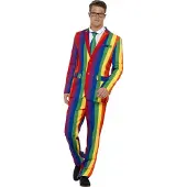 Smiffy Regenboog pak man
