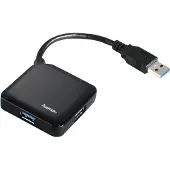 Hama USB 3.0 Hub met 4 poorten 12190
