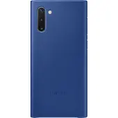 Samsung lederen cover - blauw - N970 Galaxy Note 10