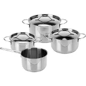 Excellent houseware RVS Pannenset - 7 Delig