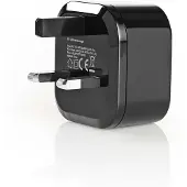 Nedis WCPD18W100BKUK Thuislader 3,0 A Usb-c&trade; Voeding: 18 W Zwart