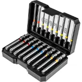 Graphite Bitset | 18-delig | In opbergbox extra lang - 6480223