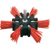 Verto Abrasive abrasive brush with 100 mm handle - 62H720