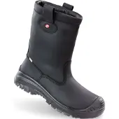 Sixton Peak 81156-17 Montana Hdry Hoog S3 (Wol) Laars | 17 Zwart | Maat 45 - 11.091.005.45