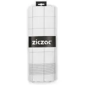 Ziczac Theedoek Linnen Grijs (set van 2)
