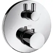 Hansgrohe Uno - Inbouwthermostaatkraan met stop- en omstelventiel, chroom 38720000
