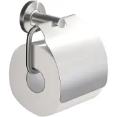 Wiesbaden toiletrolhouder met klep RVS 304