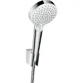 Hansgrohe Crometta 2 stralen doucheset ecosmart wit/chroom