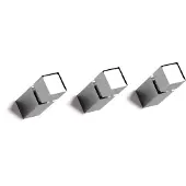 Vasco Handdoekhouder 2.4x6.5cm voor radiator Carré chroom 118350000000099