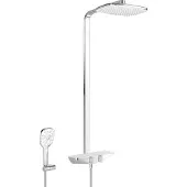 Hansa Emotion - Doucheset met thermostaat, 360x 22 cm, wit/chroom 5865017182