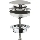 GROHE Waste Others met Push Open Plug Supersteel