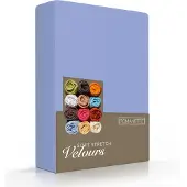 Romanette Hoeslaken Lavendel (Velours)-1-persoons (80/90 x 200/210/220 cm)