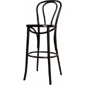 Fameg Vienna thonet no. 18 houten barkruk gebeitst 75 cm