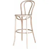 Fameg Vienna thonet no. 18 houten barkruk whitewash 75 cm