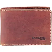 Greenland Rubin Portemonnee leer 10,5 cm braun