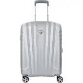 Roncato Uno Premium 2.0 4 wielen Cabinewagen 55 cm zilverkleurig