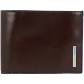 Piquadro Blue Square Creditcardhouder Leder 12 cm bruin