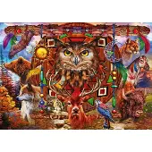 Bluebird Puzzle legpuzzel Animal Totem - 4000 stukjes fantasie.