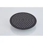 Saniclear Nero hoofddouche 30cm zwart mat