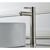Saniclear Exclusive 304-RVS hoge wastafelkraan eenhendel