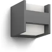 Philips myGarden Arbour Wandlamp Antraciet