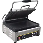 Buffalo grote contact grill enkel gegroefd/glad