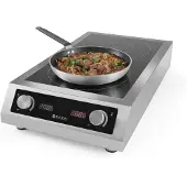 Hendi inductiekookplaat, 2 zones van 3500W, 400W