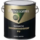 Boonstoppel Garantie Onderhoudsverf PU | Hoogglans Lakverf Buiten 2,5 LTR - Kleur|1|2