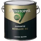 Boonstoppel Garantie Accellor Hoogglans | Sneldrogende Lakverf Buiten 2,5 LTR - Wit