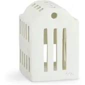 Kähler Urbania Smedje Candle Holder - Kandelaars Keramiek White - 691097