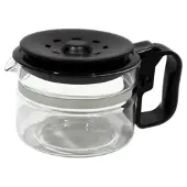 Wpro Aanpasbare kan voor filterkoffiezetapparaat - - UCF200 - 9 / 12 kopjes - schokbestendig glas, schroefdeksel