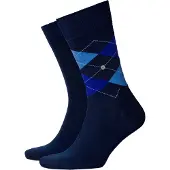 Burlington Sokken blauw / lichtblauw / donkerblauw