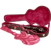 Gator GW-335-BROWN Deluxe Koffer voor Semi-Hollow Elektrische Gitaar