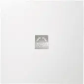 Polysan Flexia composiet douchebak 90x90cm wit snijdbaar