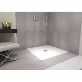 Polysan Flexia composiet douchebak 100x80cm wit snijdbaar