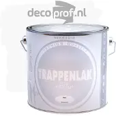 Hermadix Traplak | | 2.5 liter (Wit, Zijdeglans, Waterbasis)