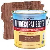 Hermadix Houtbeits | | 2.5 liter (Bruin naturel, Tuinhout, Waterbasis)