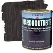 Hermadix Hardhoutbeits 465 zwart transparant 750 ml