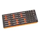 Beta Soepele voorgevormde inzetbakken met assortiment gereedschap M86 - 024500086