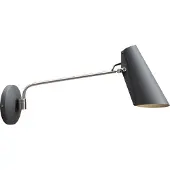 Northern Birdy Swing Wandlamp Grey | Steel